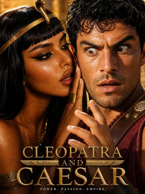 Poster of Cleopatra and Caesar