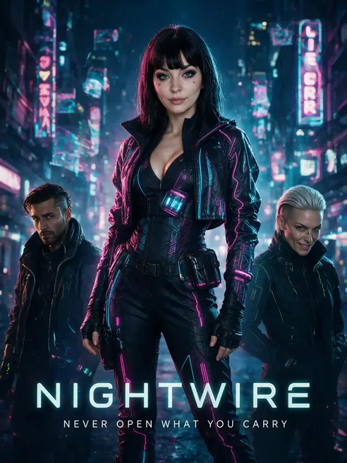 NightWire poster on Candy AI Shorts